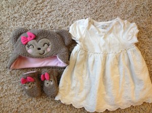 A sorority sister (dada) of mine Heather brought over the most adorable stuff I have seen in a long time.  Again I was so humbled by the amount of things given and it was so hard to pick my favorites to show here.  Heather is due with her baby this summer and I can't wait to raise our children together.