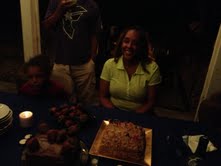 We threw a surprise party for my mother's birthday this year!  I can't express how much I love this woman.  Being pregnant with my first makes me realize just how much a mother loves her child.  Sometimes as we grow up we forget this.  I only hope one day I can be as beautiful as she is.  I have one hot mama.