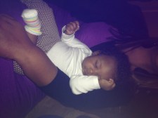 Exhausted after your christening party