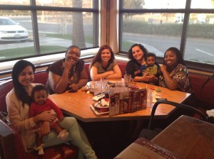 Lunch with WRW girls