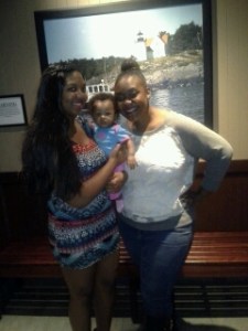 Celebrating Auntie Autumn's birthday