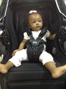 First time in your stroller without the car seat attached