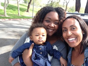 Spending the day at the duck pond with one of your godmothers