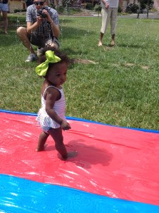 Pool party for your buddy Roy